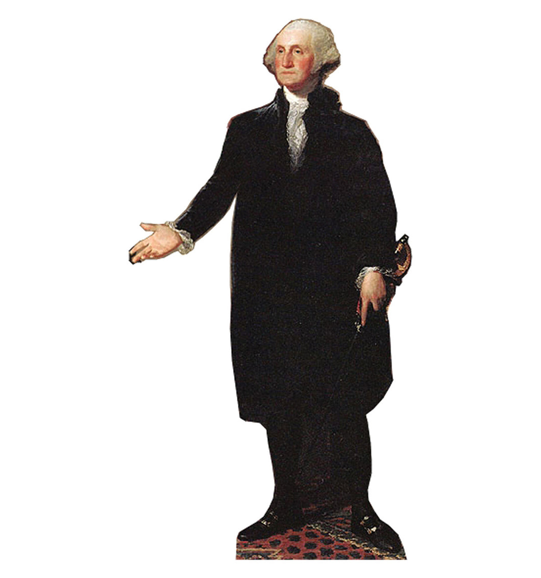 George Washington Cardboard Cutout