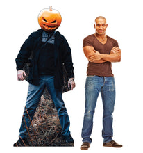 Load image into Gallery viewer, Pumpkin Head Stalker Cardboard Cutout

