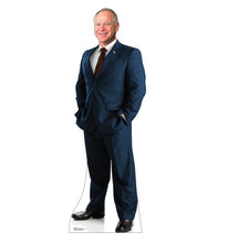 Load image into Gallery viewer, Life-size Cardboard Cutout of Tim Walz
