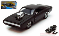 Jada Toys JADA97059 DOM'S Dodge Charger R/T 1970 Fast & Furious 7 Black 1:24 kompatibel mit