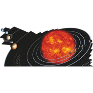 H69326 Solar System Space Astronomy NASA Planets Cardboard Cutout Back Drop Stand up