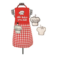 Manual Woodworkers Little Bakers Gonna Bake Apron w/ Hand Towel Set