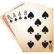 SP12584 Dead Man Hand Hickoks Black Aces Eights Cardboard Cutout Standee Standup