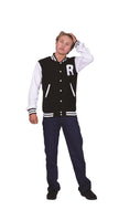 Men's Letterman Jacket Blue M