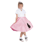 POODLE SKIRT W/SHIRT-BK-SML