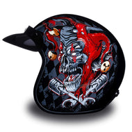 Daytona Helmets 3/4 Shell Open Face Motorcycle Helmet [Joker] [M]