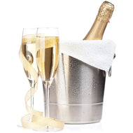 SP12526 Champagne in Bucket Party Prop Cardboard Cutout Standee Standup
