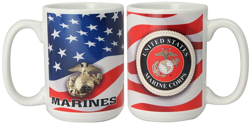 Armed Forces Depot United States Marine Corps 15oz. coffee mug