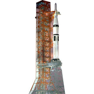 H69346 NASA Saturn 1B IB Space Rocket Apollo 8.5 feet Astronomy Cardboard Cutout Back Drop Stand up