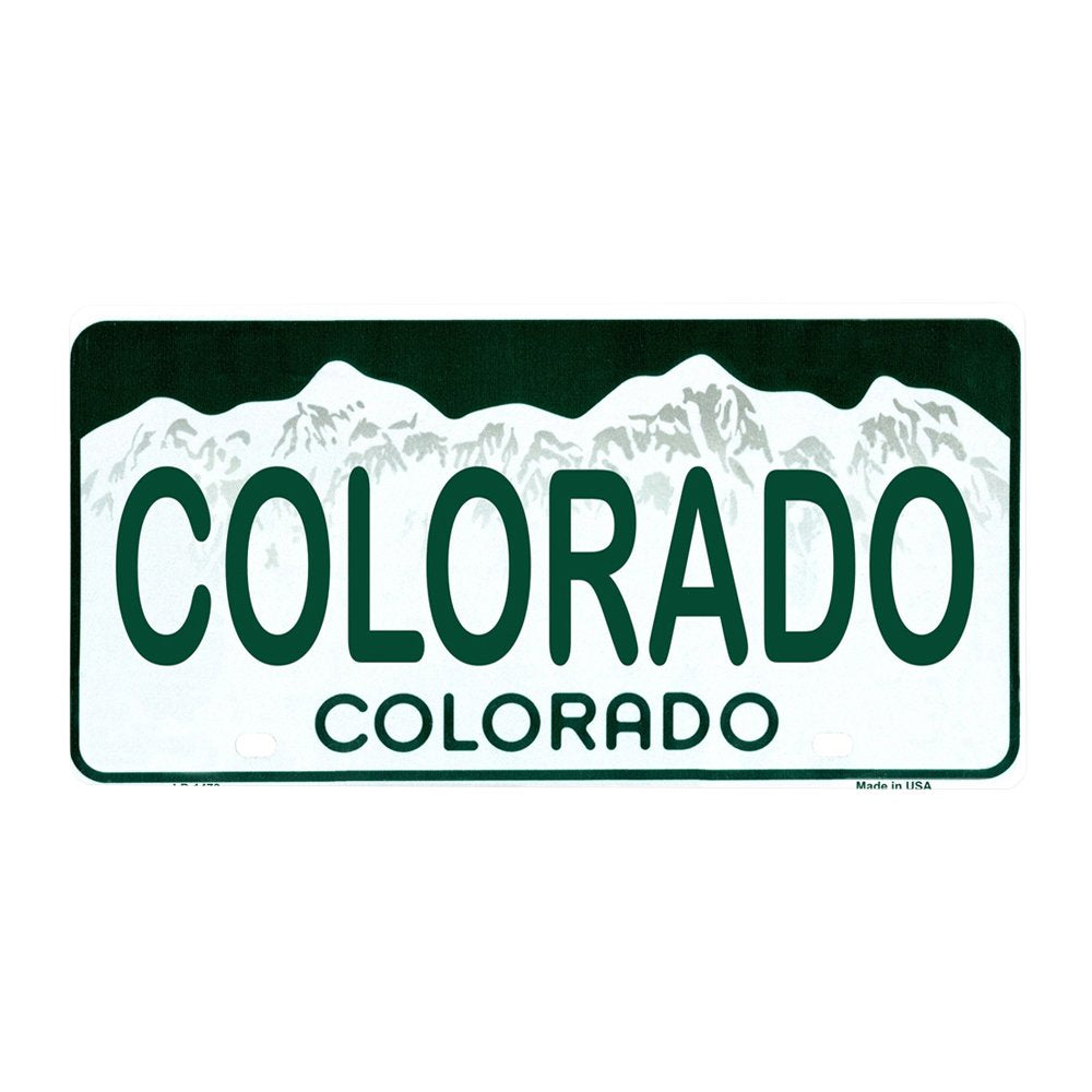 Colorado Novelty State Metal License Plate Tag LP-1473