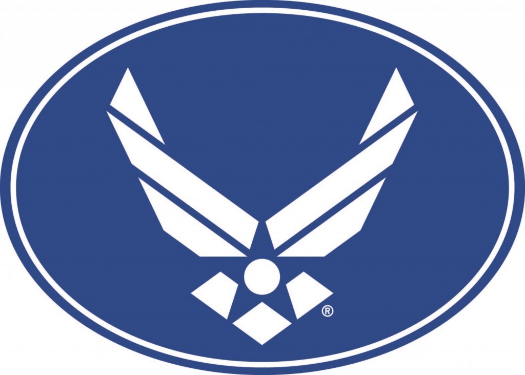 US Air Force Wings Magnet For Car or Home 3-3/4 by 5-1/4 inches