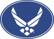 US Air Force Wings Magnet For Car or Home 3-3/4 by 5-1/4 inches