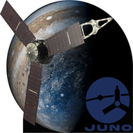 H69331 New Frontiers Juno Jupiter Orbiter Mission NASA Space Astronomy Cardboard Cutout Back Drop Stand up