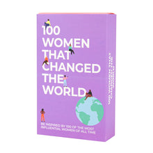 Load image into Gallery viewer, 100 Women That Changed The World Inspirational Cards
