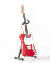 Load image into Gallery viewer, Axe Heaven Fender Licensed Candy Apple Red Tele 1/4 scale Collectible FT-008
