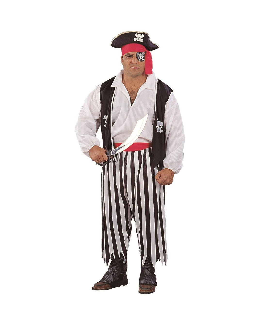 Men's Pirate Man 5 pc outfit X