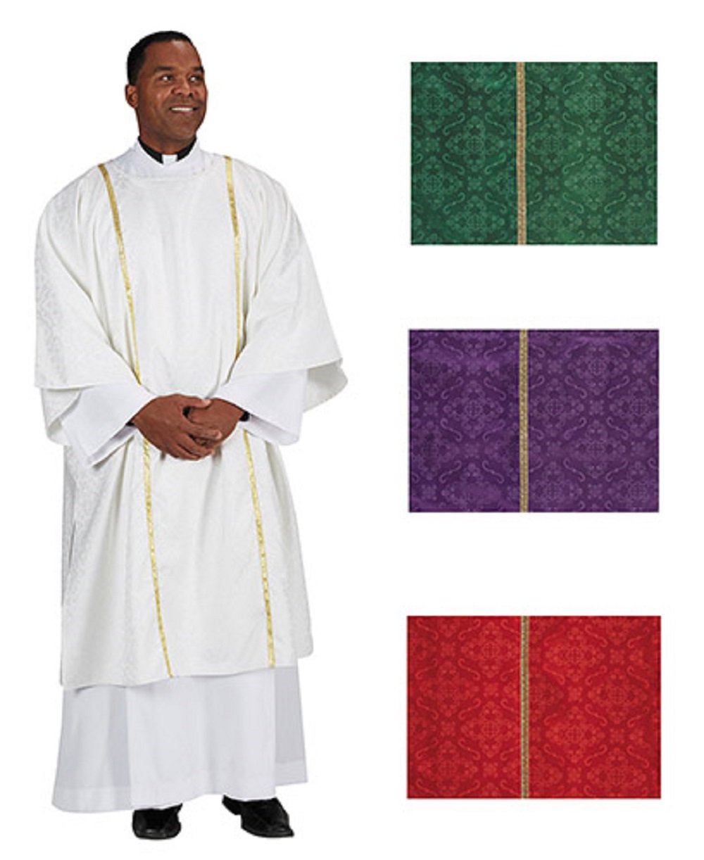 Classic Jacquard Dalmatic (Purple)