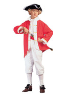 Child Red Colonial Captain: M