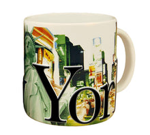 Load image into Gallery viewer, Americaware New York 18 oz Color Relief Coffee Mug
