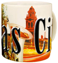 Load image into Gallery viewer, Americaware - City of Kansas City Souvenir Ceramic Coffee Mug / Cup - 18oz
