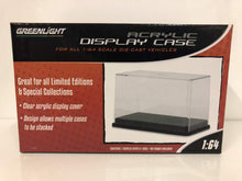 Load image into Gallery viewer, Acrylic Display Show Case with Plastic Base for 1/64 Scale Model Cars by Greenlight 55025
