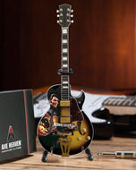 Axe Heaven Licensed Elvis Presley '68 Special Hollow Body Mini Guitar Replica (EP-361) Gold