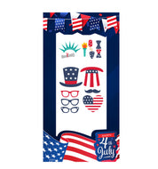 4th of July Large Picture Frame Standin