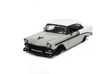 Load image into Gallery viewer, Jada Toys Bigtime Muscle 1:24 1956 Chevy Bel Air Die-cast Grey White, Toys for Kids and Adults
