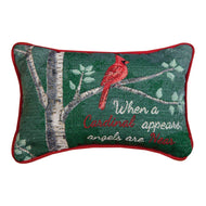 Manual Woodworkers When A Cardinal Appears Word Pillow