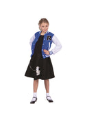 Child Letterman Jacket Blue L