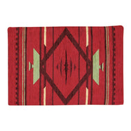 Manual Woodworkers Woodworkers Flame Bright Red Place Mats SouthWestern Desert Design 18x12.5 Inches Set of 4