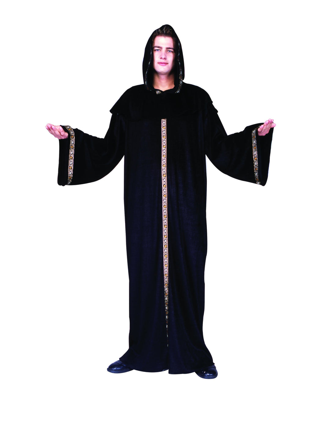 Men's Medieval Monk: Black O/S