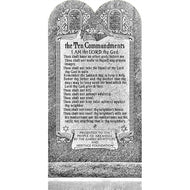 H48820 Ten Commandments Monument Arkansas Cardboard Cutout Standee Standup