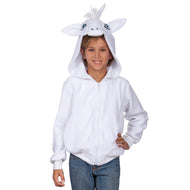 UNA WHT UNICORN HOODIE- CHD MD