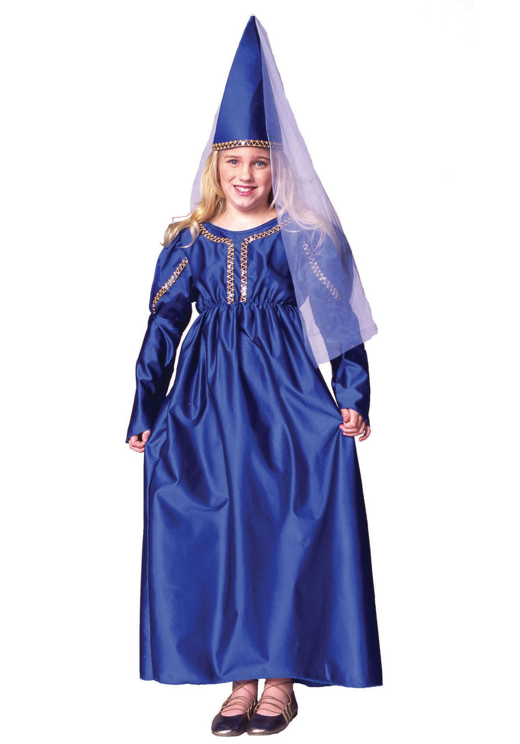 MEDIEVAL PRINCESS-BLUE, SML