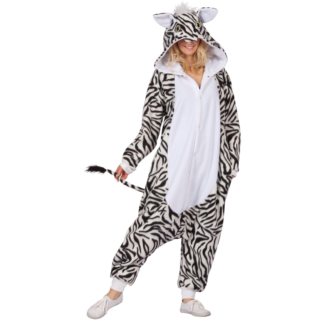 Zoe the Zebra Adt Union Suit