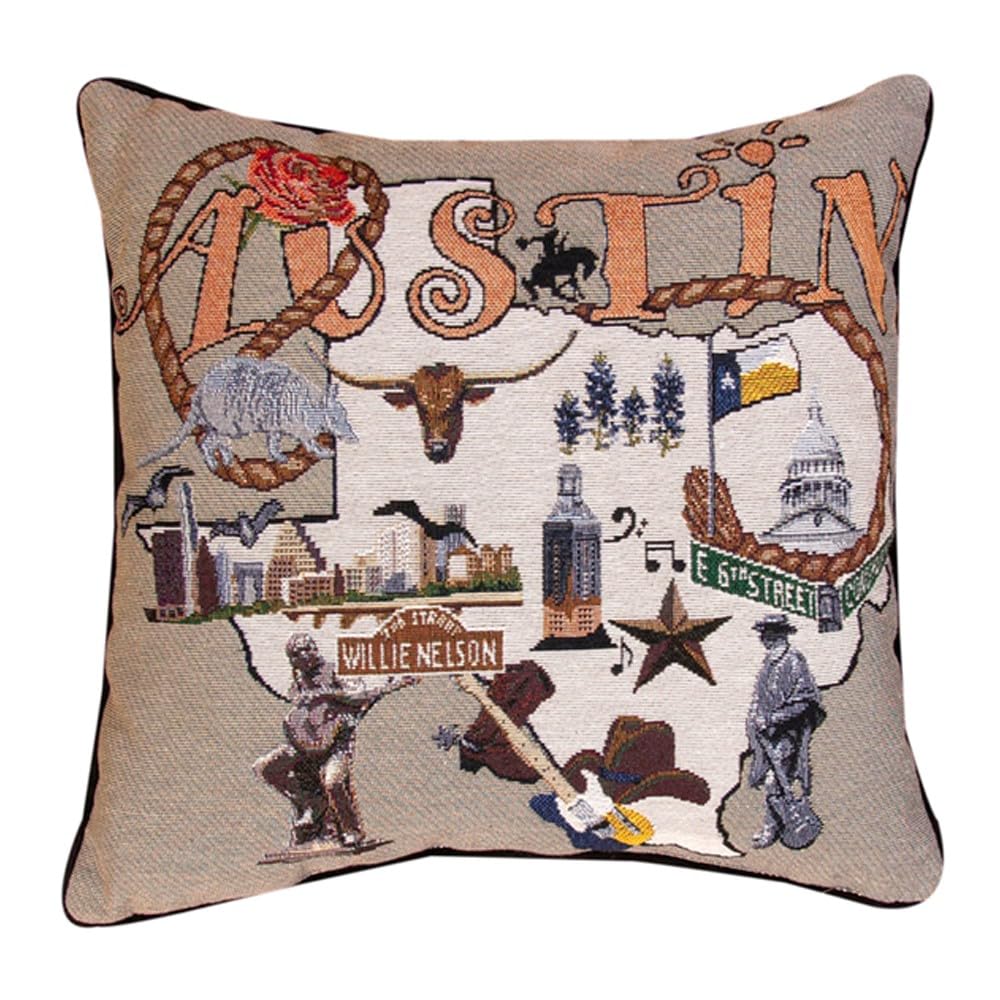 Manual Woodworkers Austin Word Pillow