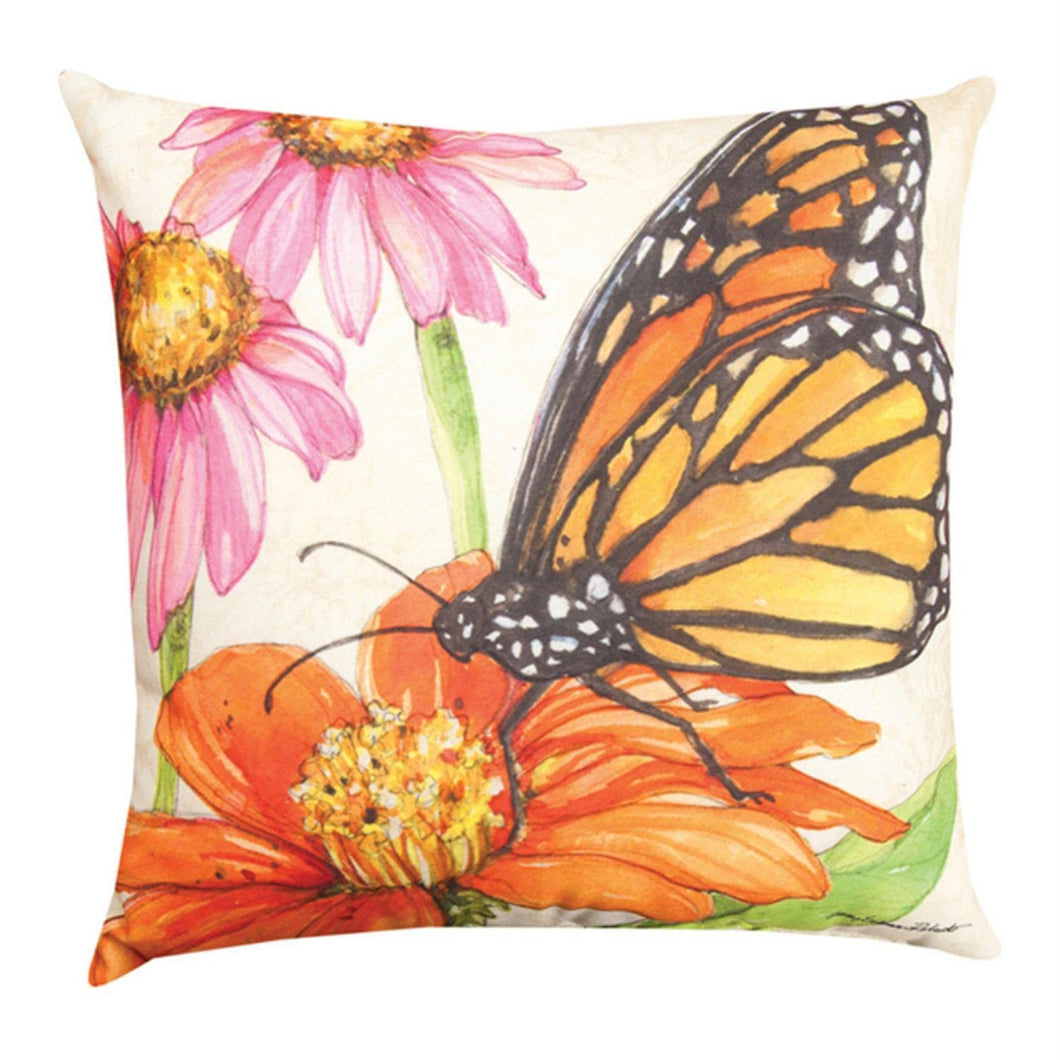 Manual Woodworkers Butterfly Meadow Ser18 Pillow 100 Hr 18X18