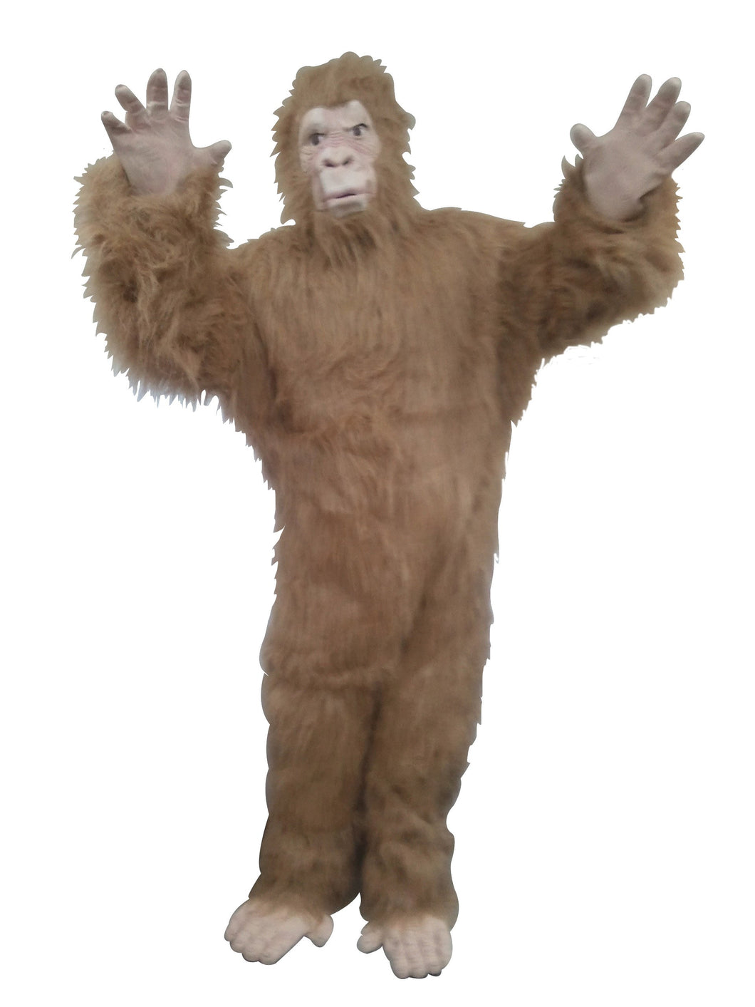 Adult Gorilla Brown/gold O/S