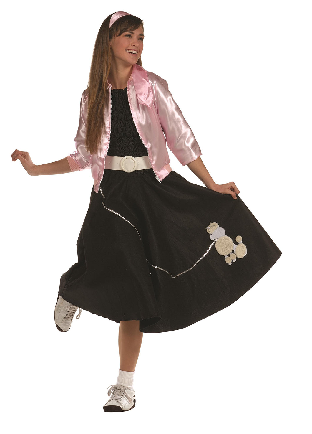 Teen 50's  Black Poodle Skirt