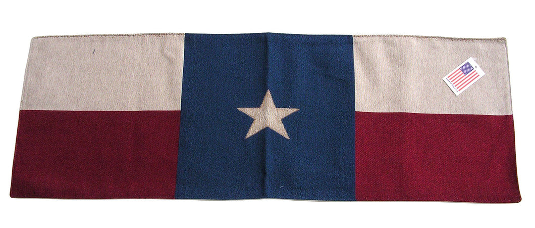 Manual Woodworkers Woodworker Texas Lone Star Flag Table Runner 12-1/2x36 inches