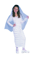 Medieval Dress w/cape-White S