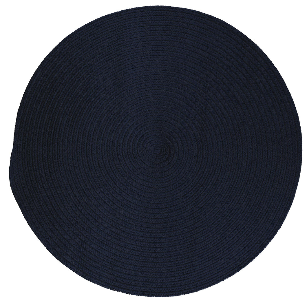 Colonial Mills Rug Boca Raton - Navy 6' round