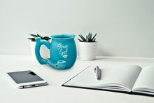 Load image into Gallery viewer, STONER GIRL BLUE WITH WHITE IMPRINT MUG ROAST &amp; TOAST Pipe MUG Gift Party Fashioncraft
