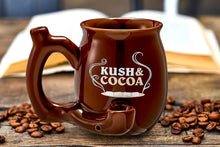 Load image into Gallery viewer, KUSH &amp; COCOA SINGLE WALL Ceramic Pipe Mug Cool Trendy Gift Party Fashioncraft
