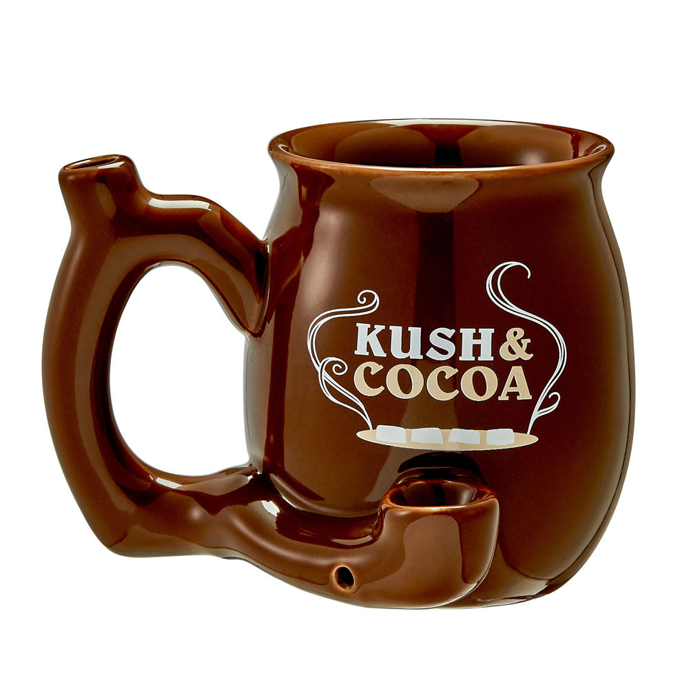 KUSH & COCOA SINGLE WALL Ceramic Pipe Mug Cool Trendy Gift Party Fashioncraft