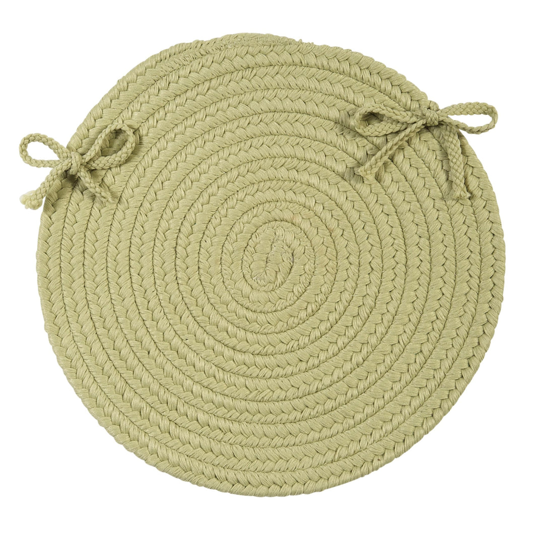 Colonial Mills Chair Pad Boca Raton - Celery Chair Pad Set (4)