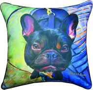 Manual Woodworkers Gus Donato I French Bulldog Pillow