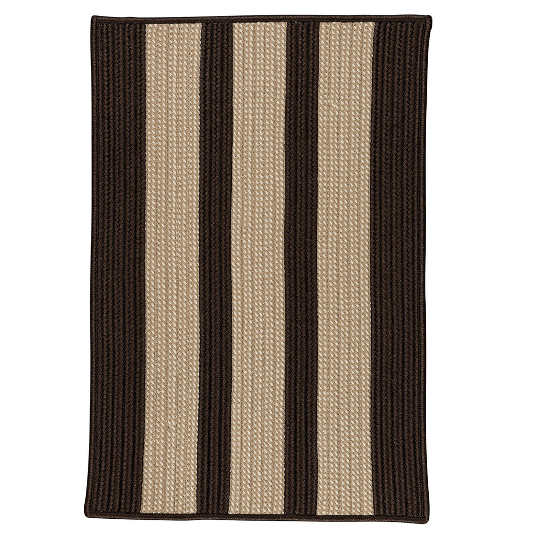 Colonial Mills Rug Boat House - Brown 2'x6'
