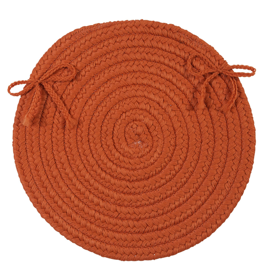 Colonial Mills Chair Pad Boca Raton - Rust Chair Pad (single)